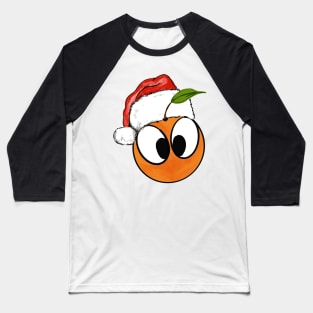 Christmas Orange Baseball T-Shirt